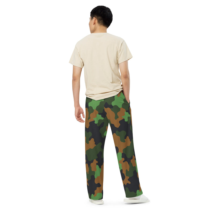 Archipelago Jungle Heritage CAMO Unisex Wide-Leg Leisure Pants - Pant