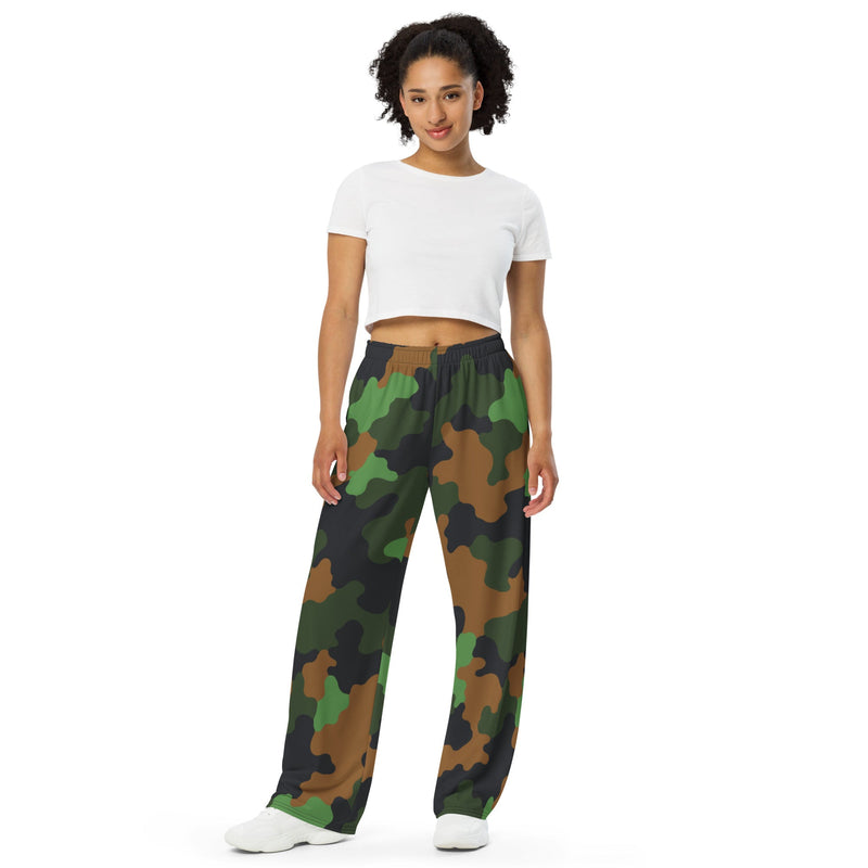 Archipelago Jungle Heritage CAMO Unisex Wide-Leg Leisure Pants - Pant