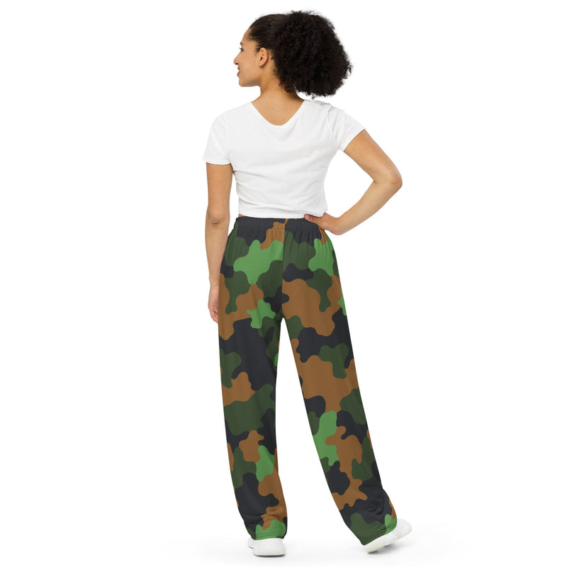 Archipelago Jungle Heritage CAMO Unisex Wide-Leg Leisure Pants - Pant