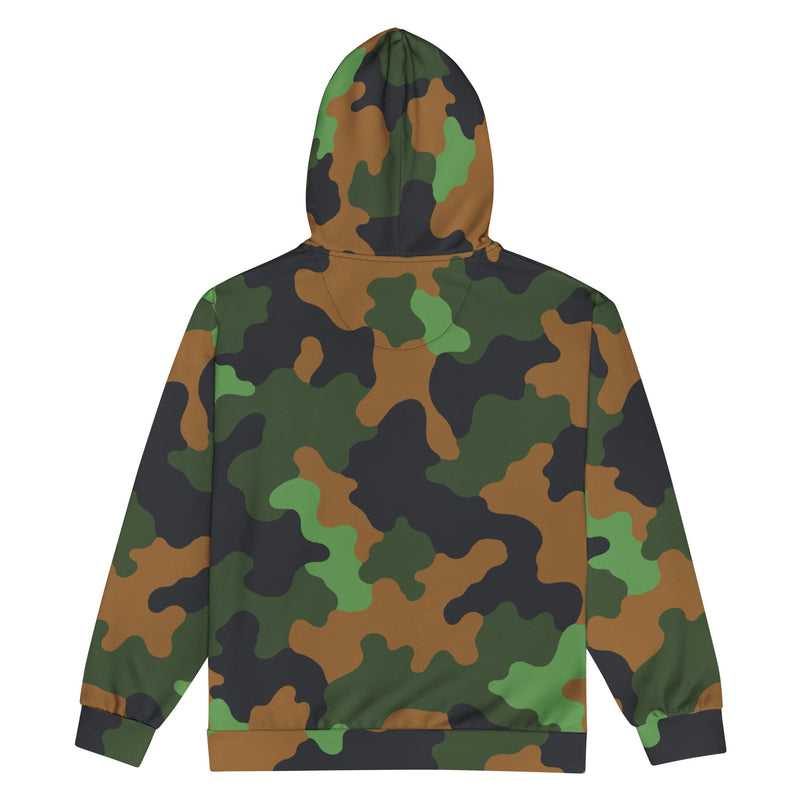 Archipelago Jungle Heritage CAMO Unisex Zip Hoodie