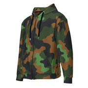 Archipelago Jungle Heritage CAMO Unisex Zip Hoodie