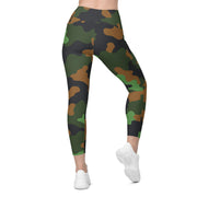 Archipelago Jungle Heritage CAMO Womens Leggings with Pockets - Women