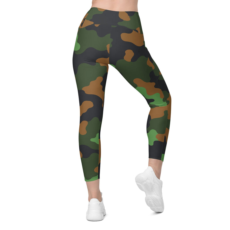 Archipelago Jungle Heritage CAMO Womens Leggings with Pockets - Women