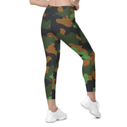 Archipelago Jungle Heritage CAMO Womens Leggings with Pockets - Women