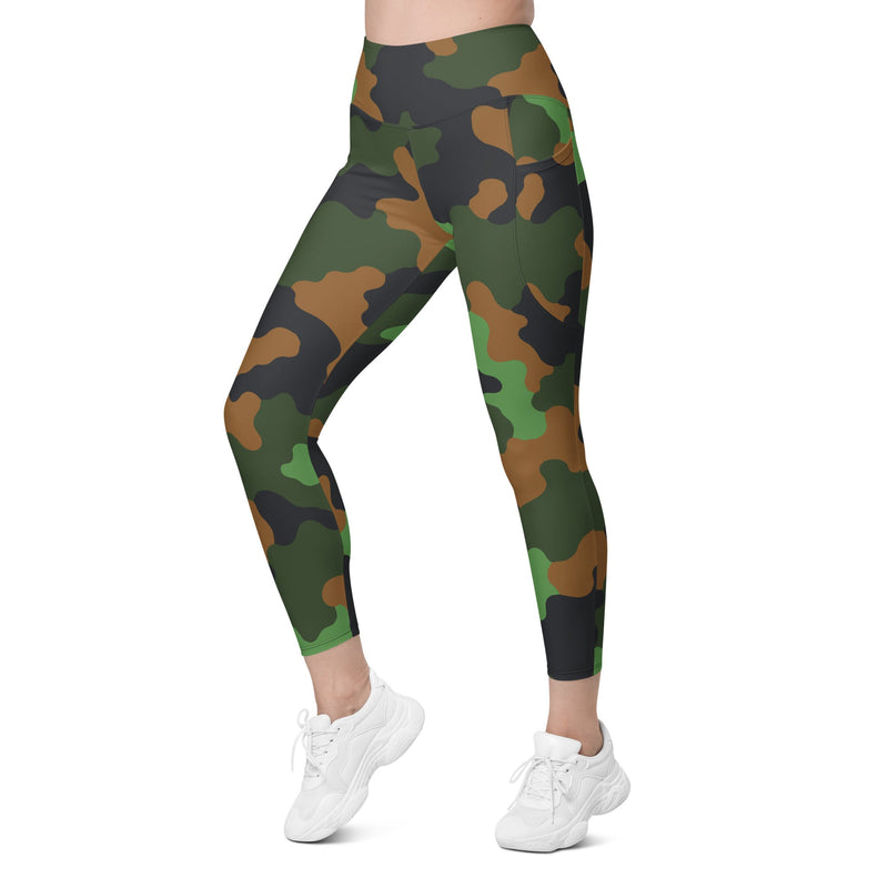 Archipelago Jungle Heritage CAMO Womens Leggings with Pockets - Women