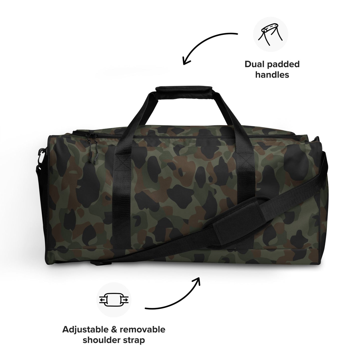 Argentine Frog Skin Marine CAMO Duffle bag - Bags