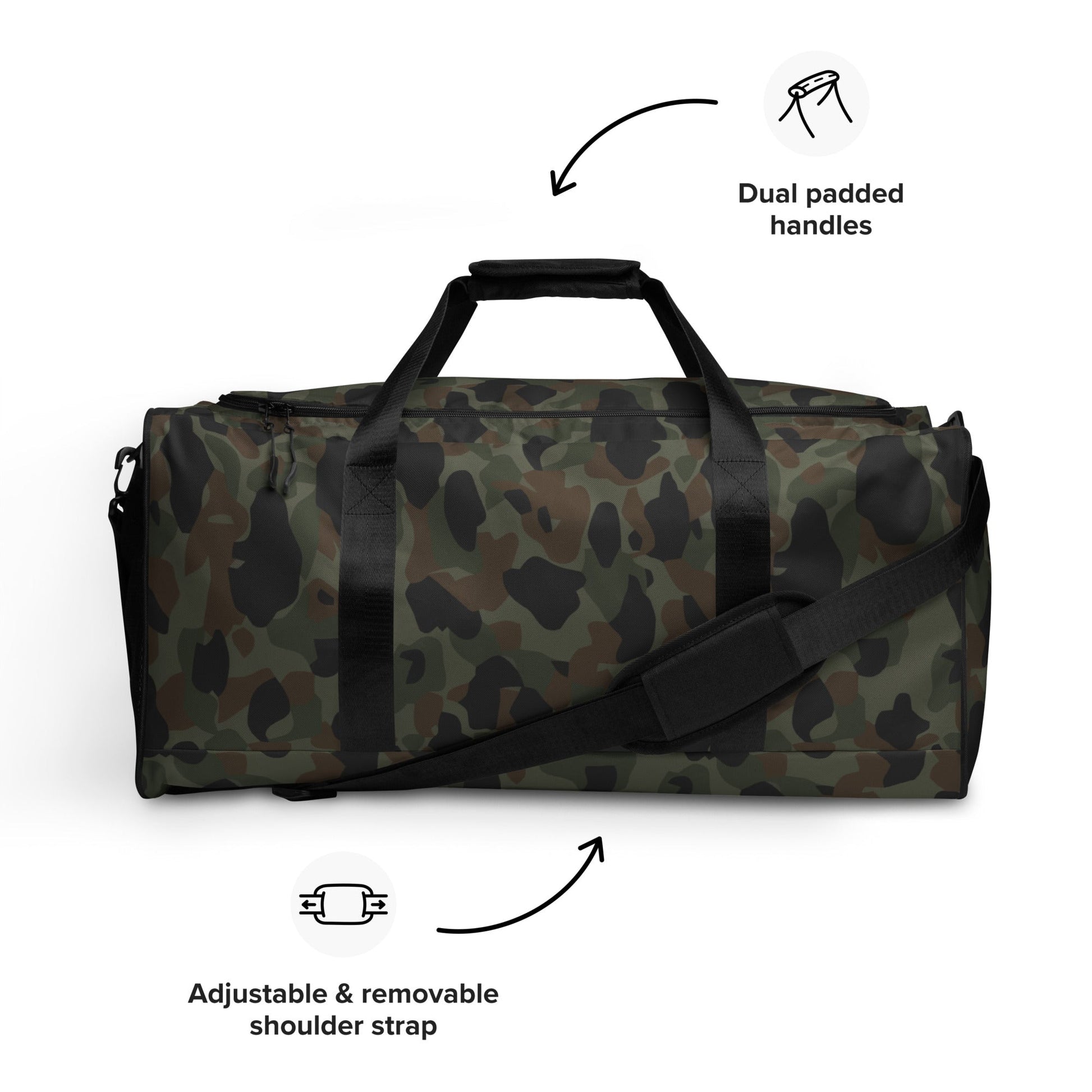 Argentine Frog Skin Marine CAMO Duffle bag - Bags