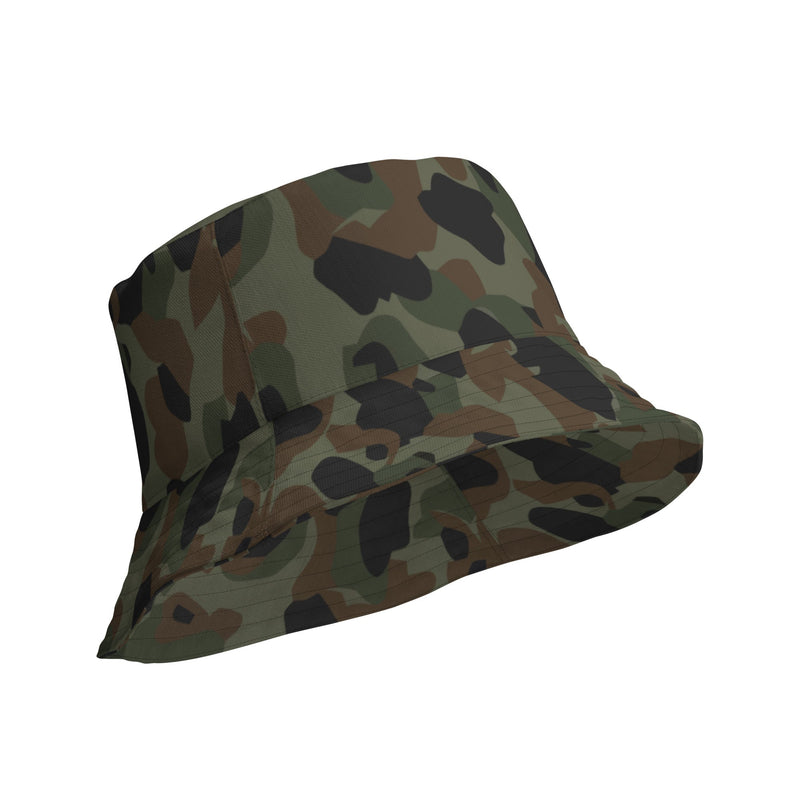 Frog Skin Argentina Marine CAMO Reversible Bucket Hat - Head
