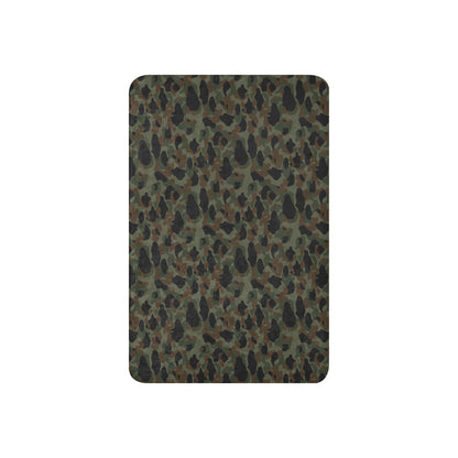 Argentine Frog Skin Marine CAMO Sherpa Blanket