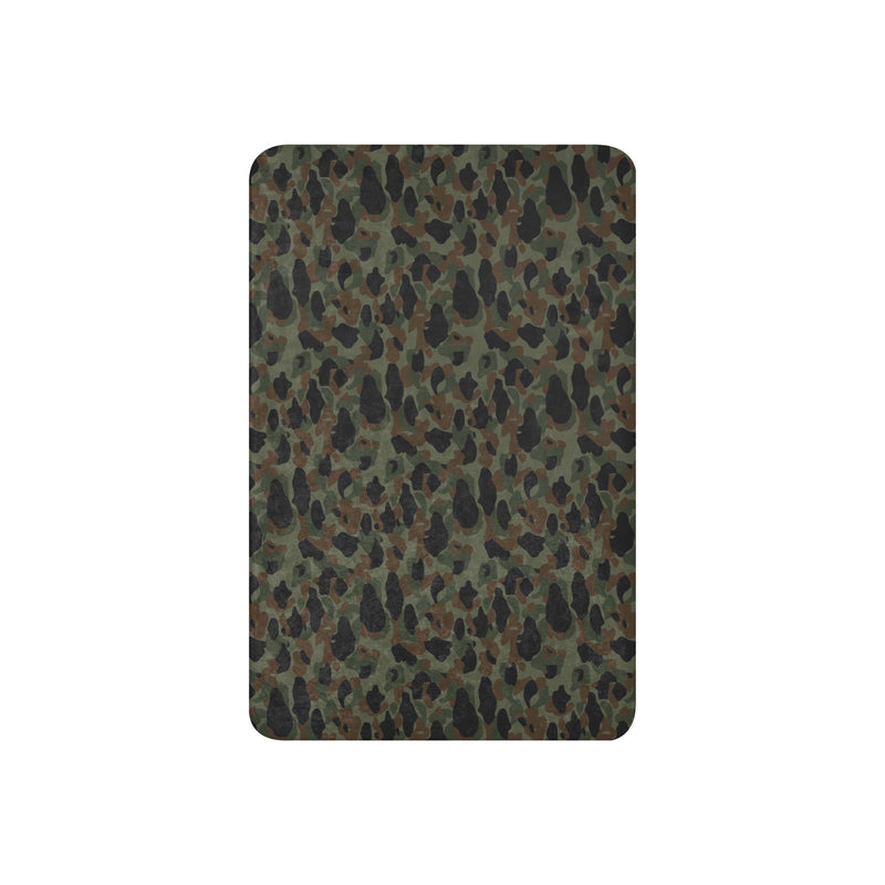 Frog Skin Argentina Marine CAMO Sherpa Blanket