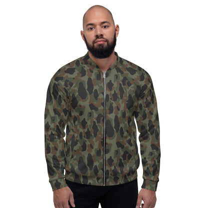 Argentine Frog Skin Marine CAMO Unisex Bomber Jacket - Jackets