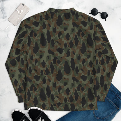 Argentine Frog Skin Marine CAMO Unisex Bomber Jacket - Jackets