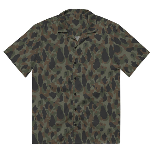 Argentine Frog Skin Marine CAMO Unisex button shirt 2XS Button Shirts
