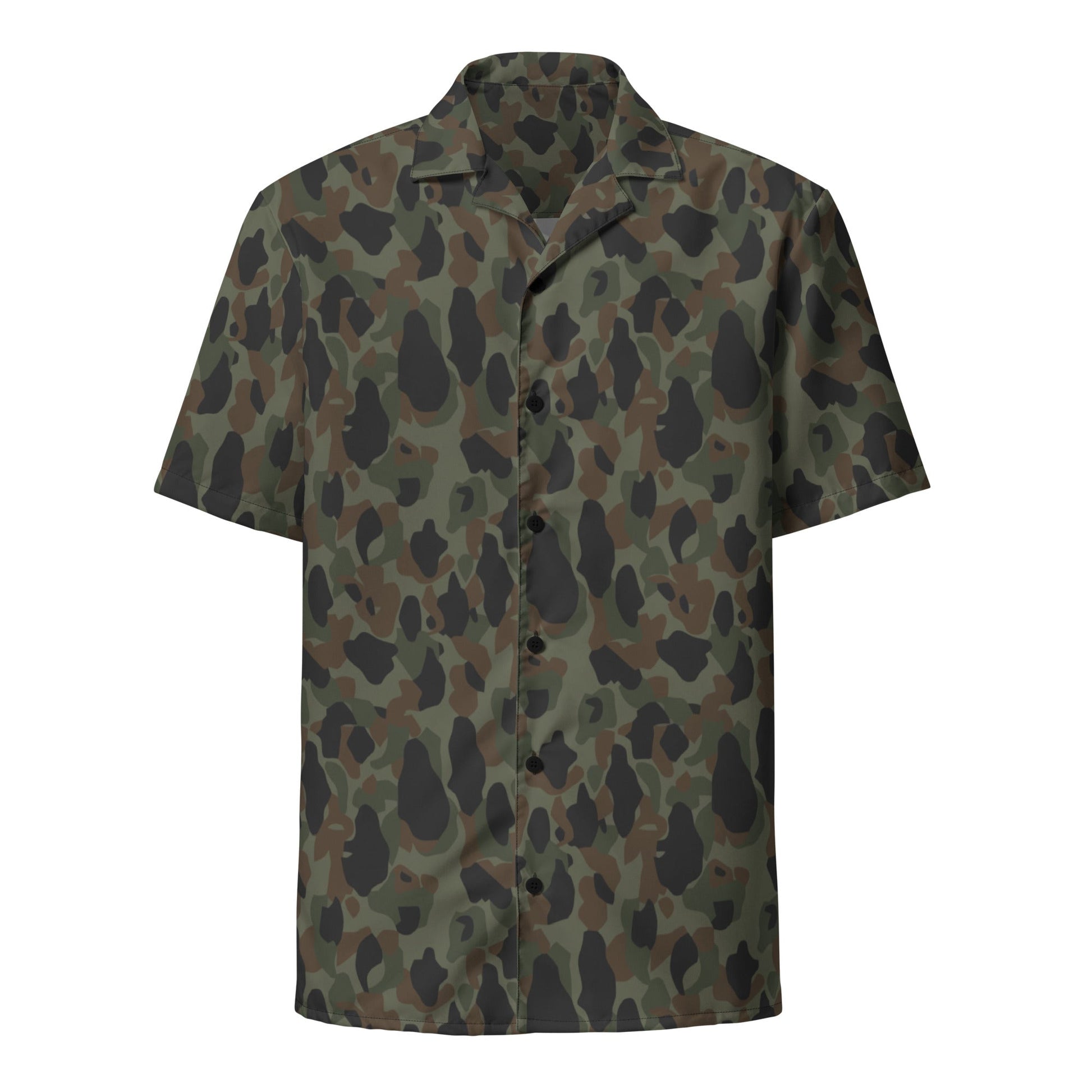 Argentine Frog Skin Marine CAMO Unisex button shirt Button Shirts