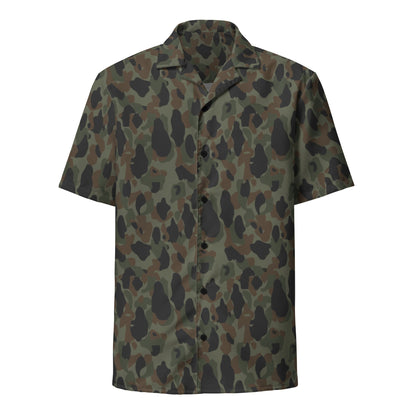 Argentine Frog Skin Marine CAMO Unisex button shirt Button Shirts