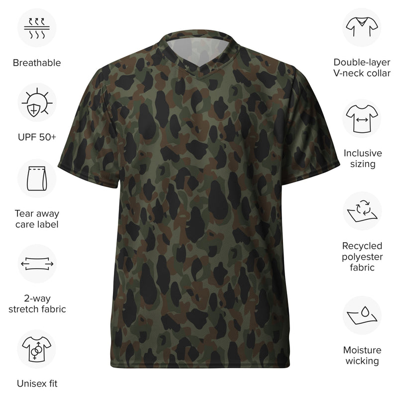 Frog Skin Argentina Marine CAMO Unisex Sports Jersey