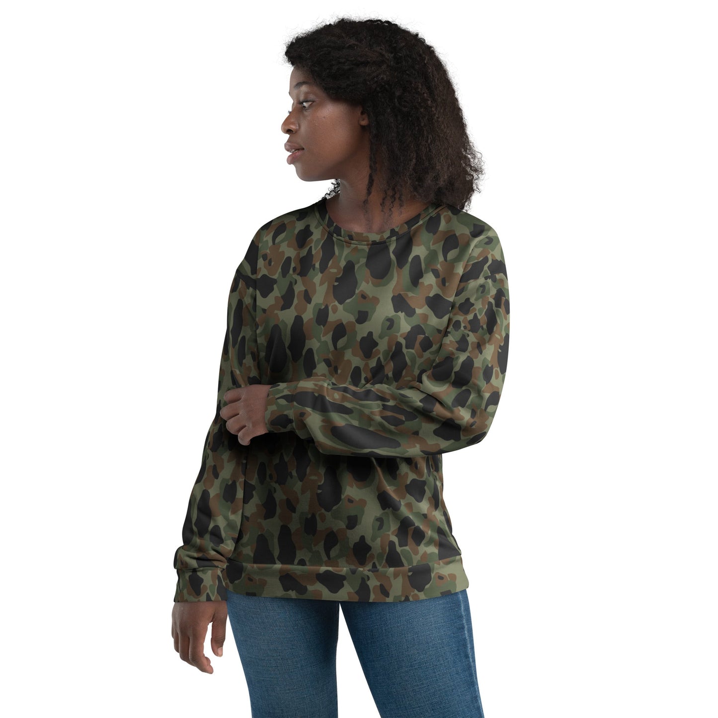 Argentine Frog Skin Marine CAMO Unisex Sweatshirt Sweatshirts