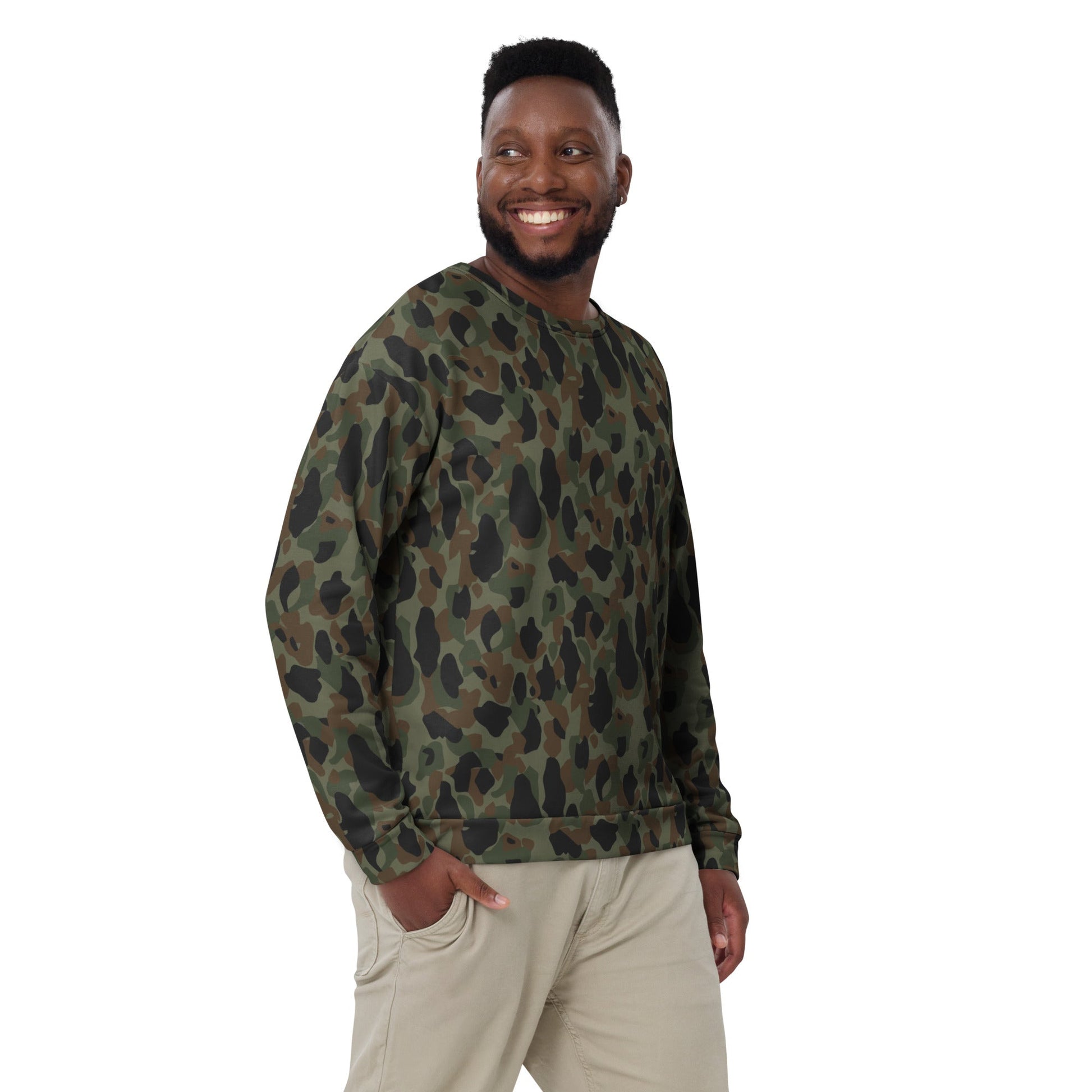 Argentine Frog Skin Marine CAMO Unisex Sweatshirt Sweatshirts