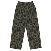 Frog Skin Argentina Marine CAMO Unisex Wide-Leg Leisure Pants - 2XS - Pant
