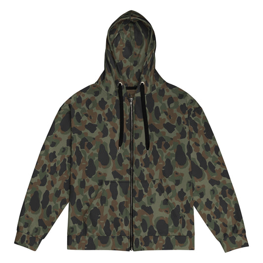 Argentine Frog Skin Marine CAMO Unisex zip hoodie 2XS Zip Hoodies