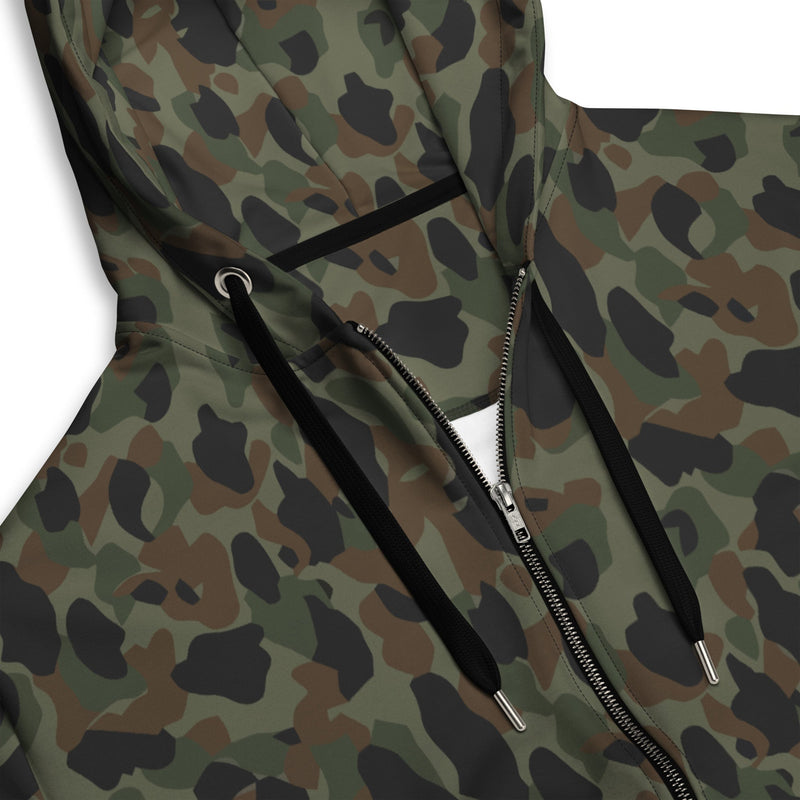 Frog Skin Argentina Marine CAMO Unisex Zip Hoodie