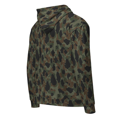 Argentine Frog Skin Marine CAMO Unisex zip hoodie Zip Hoodies
