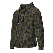 Frog Skin Argentina Marine CAMO Unisex Zip Hoodie