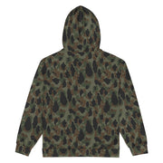 Frog Skin Argentina Marine CAMO Unisex Zip Hoodie