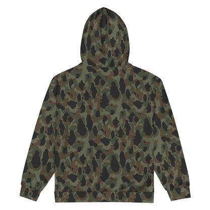 Argentine Frog Skin Marine CAMO Unisex zip hoodie Zip Hoodies