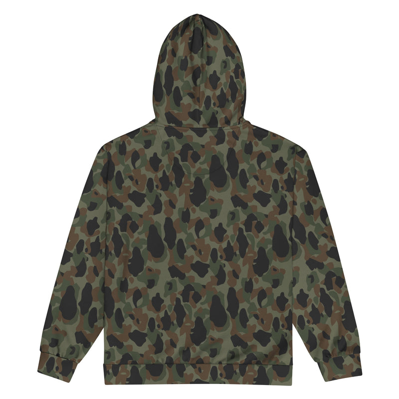 Frog Skin Argentina Marine CAMO Unisex Zip Hoodie
