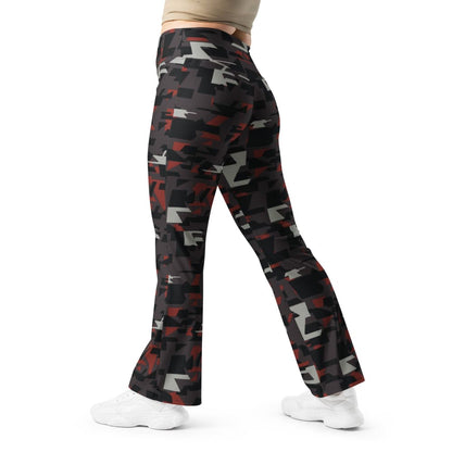 Arkham Knight Militia Batman Movie CAMO Flare leggings - Womens Leggings