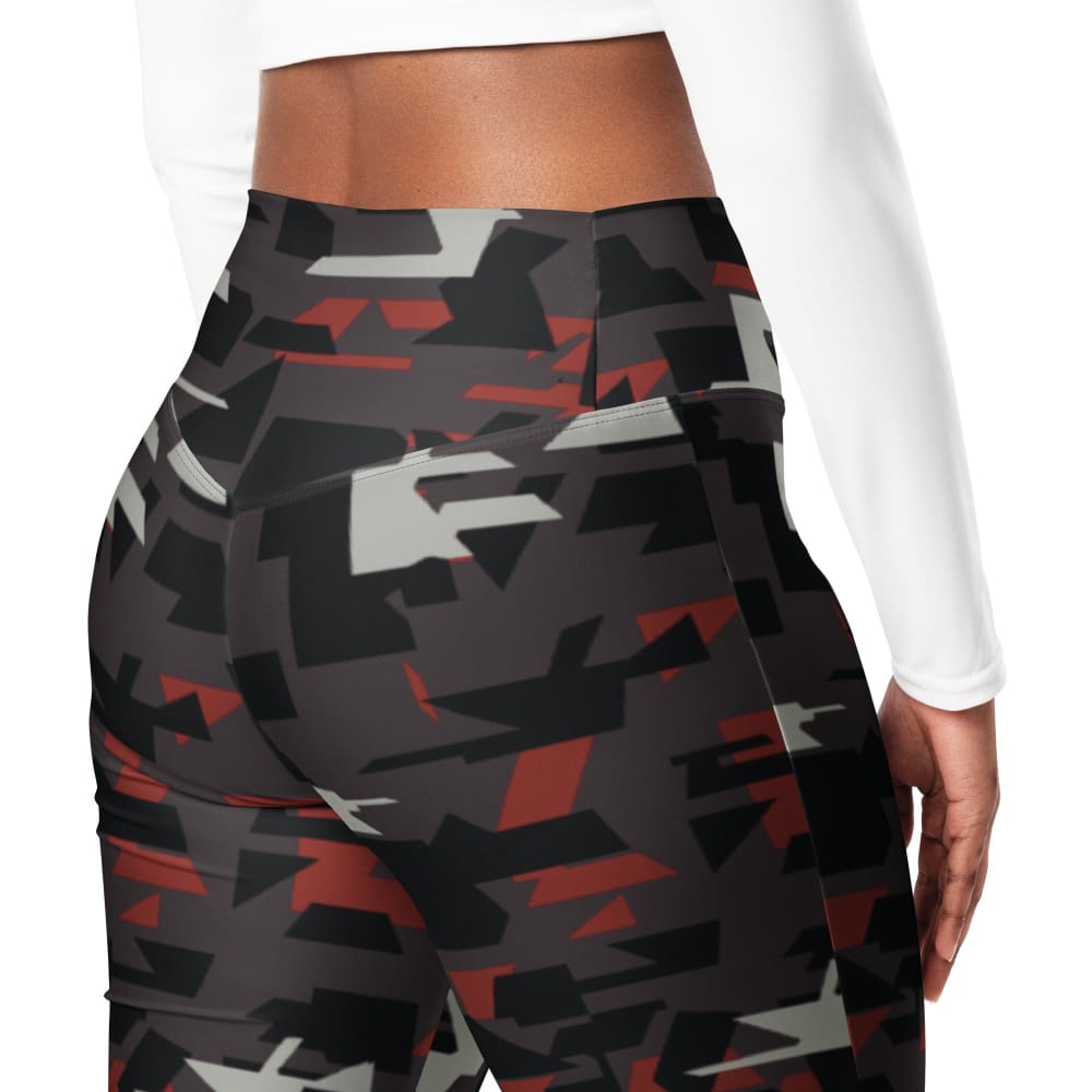 Arkham Knight Militia Batman Movie CAMO Flare leggings - Womens Leggings