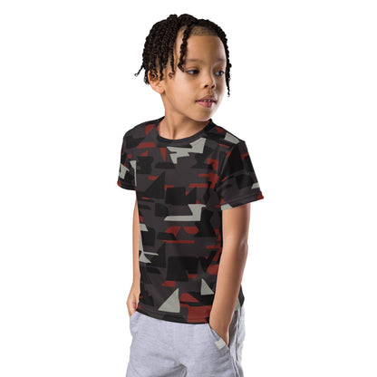 Arkham Knight Militia Batman Movie CAMO Kids crew neck t-shirt - Crew Neck T-shirt