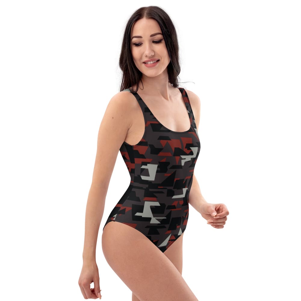 Arkham Knight Militia Batman Movie CAMO One-Piece Swimsuit - Womens