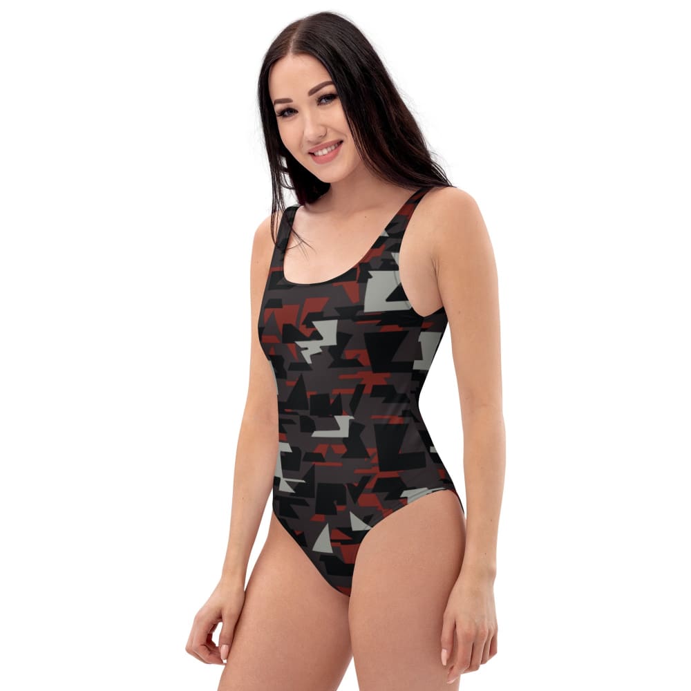 Arkham Knight Militia Batman Movie CAMO One-Piece Swimsuit - Womens