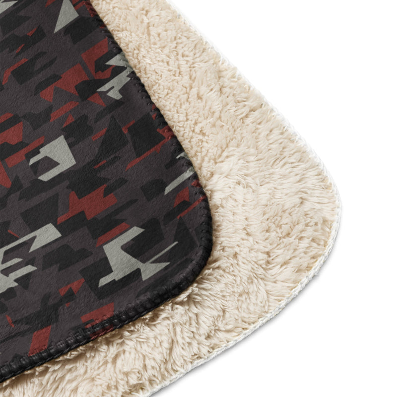 Shadow Militia CAMO Sherpa Blanket