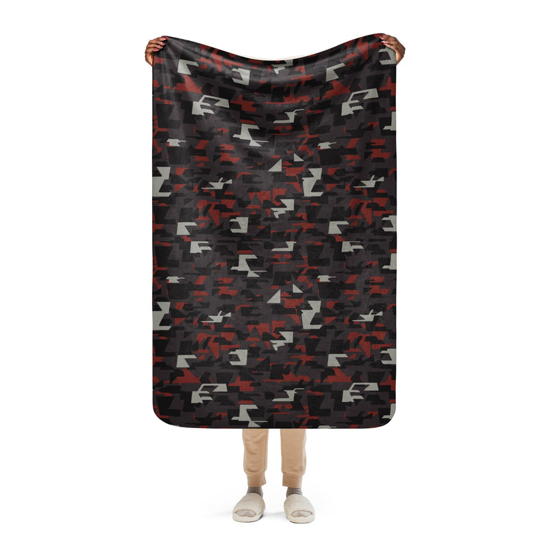 Shadow Militia CAMO Sherpa Blanket - 37″×57″