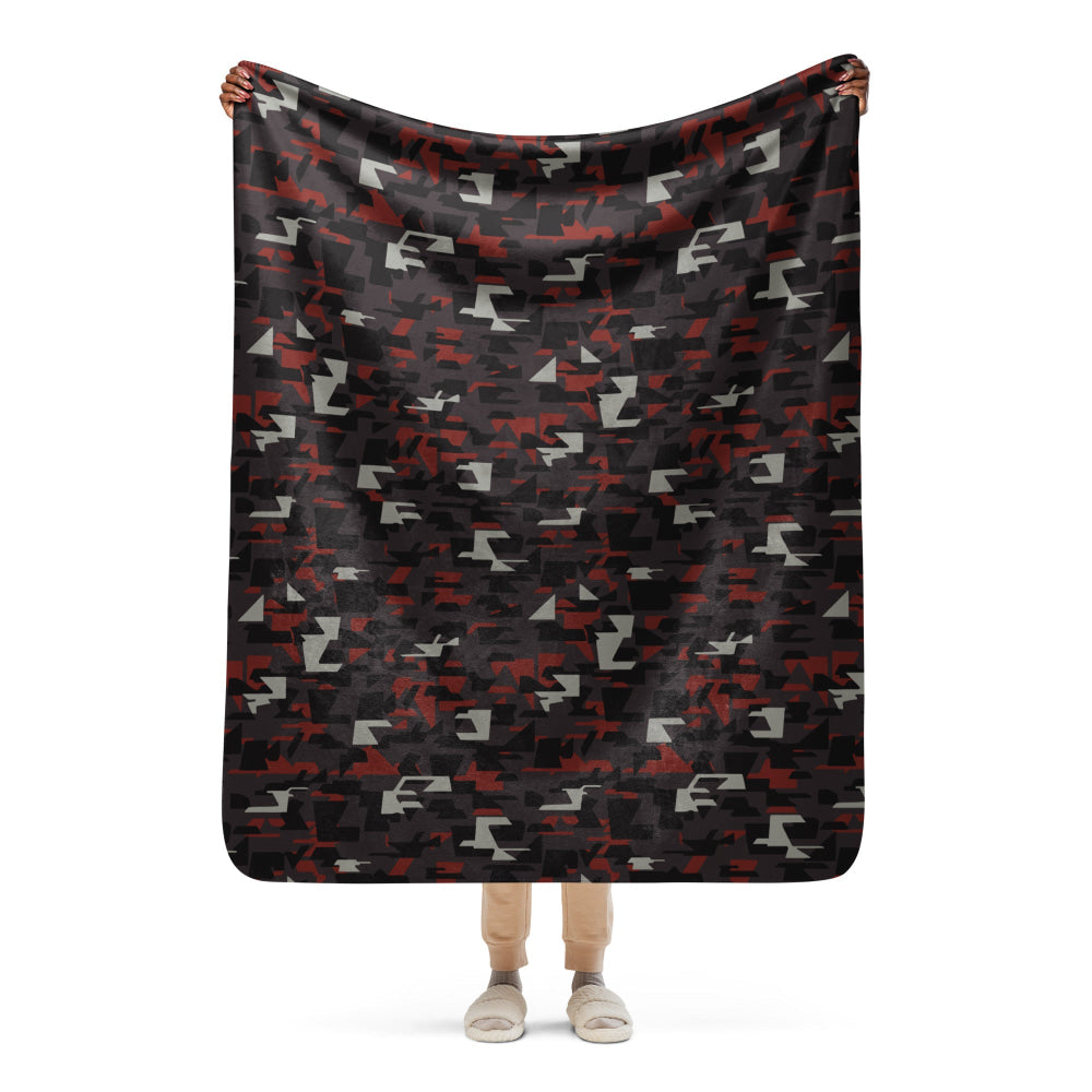 Arkham Knight Militia Batman Movie CAMO Sherpa blanket - 50″×60″ - Blanket