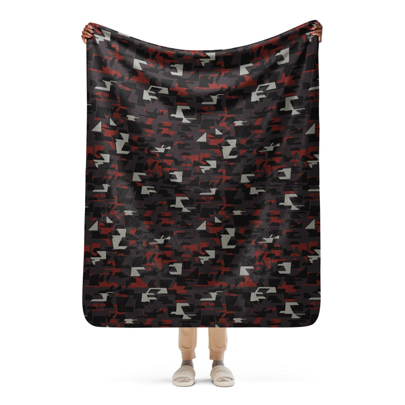 Shadow Militia CAMO Sherpa Blanket - 50″×60″