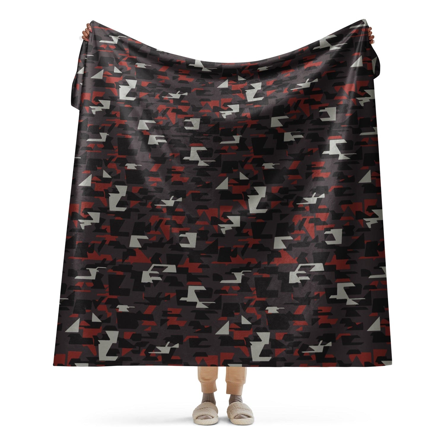 Arkham Knight Militia Batman Movie CAMO Sherpa blanket - 60″×80″ - Blankets