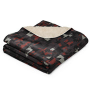 Shadow Militia CAMO Sherpa Blanket