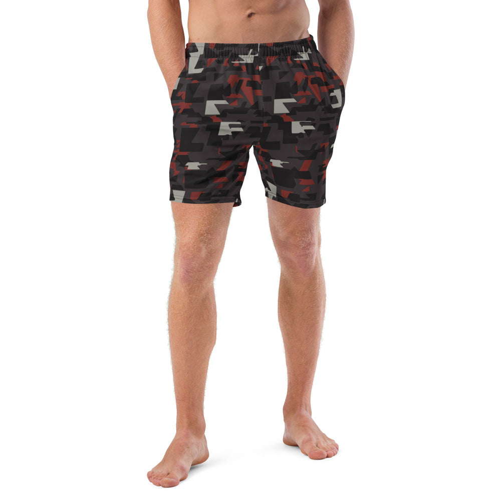 Arkham Knight Militia Batman Movie CAMO swim trunks - 2XS - Mens Swim Trunks