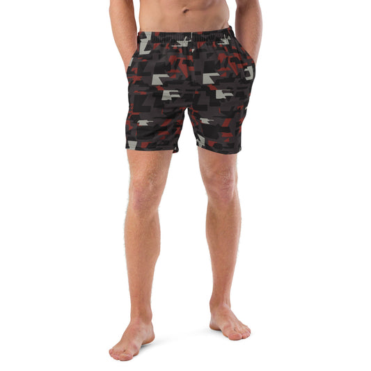 Arkham Knight Militia Batman Movie CAMO swim trunks - 2XS - Mens Swim Trunks