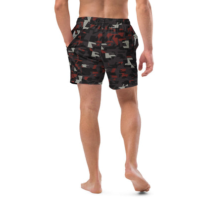 Arkham Knight Militia Batman Movie CAMO swim trunks - Mens Swim Trunks