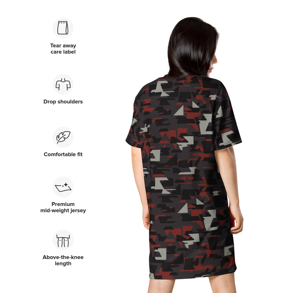 Arkham Knight Militia Batman Movie CAMO T-shirt dress - Womens T-Shirt Dress