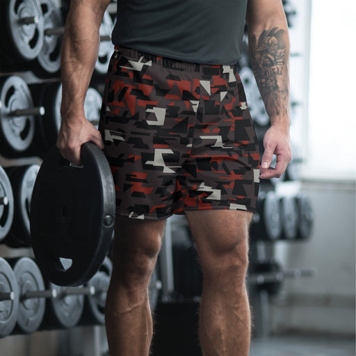 Shadow Militia CAMO Unisex Athletic Long Shorts - 2XS