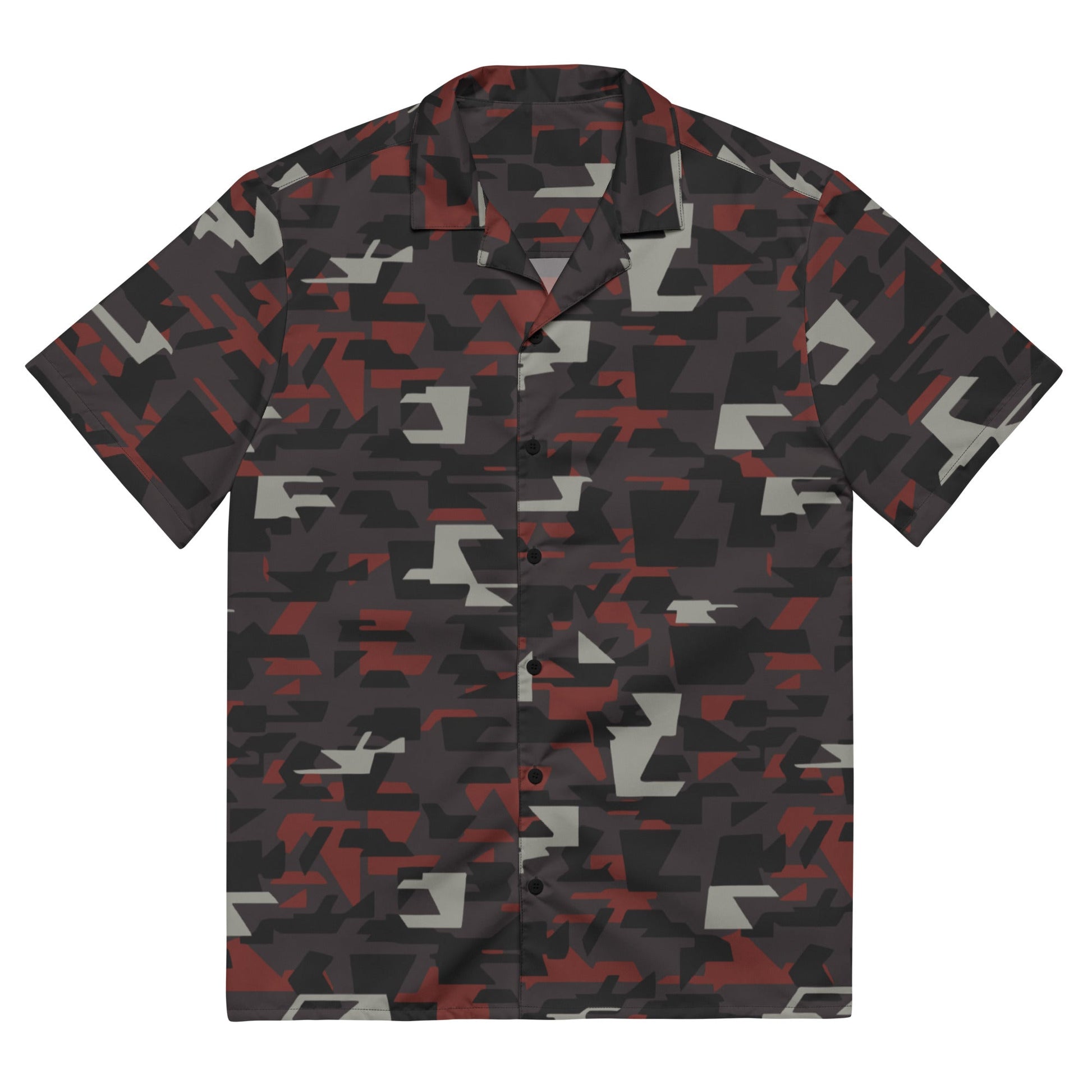 Arkham Knight Militia Batman Movie CAMO Unisex button shirt - 2XS - Button Shirts