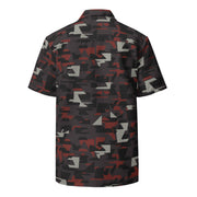 Shadow Militia CAMO Unisex Short-Sleeve Button Shirt - Button-Up