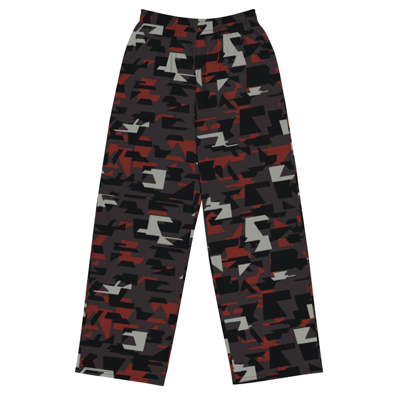 Shadow Militia CAMO Unisex Wide-Leg Leisure Pants - 2XS - Pant