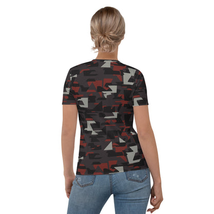 Arkham Knight Militia Batman Movie CAMO Women’s T-shirt - Womens T-Shirt